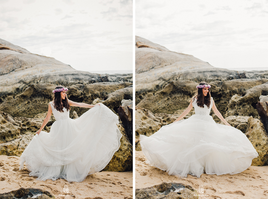 Postboda en la playa Antonio Sánchez