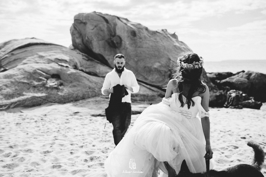 Postboda en las playas de Cádiz Antonio Sánchez Fotografía